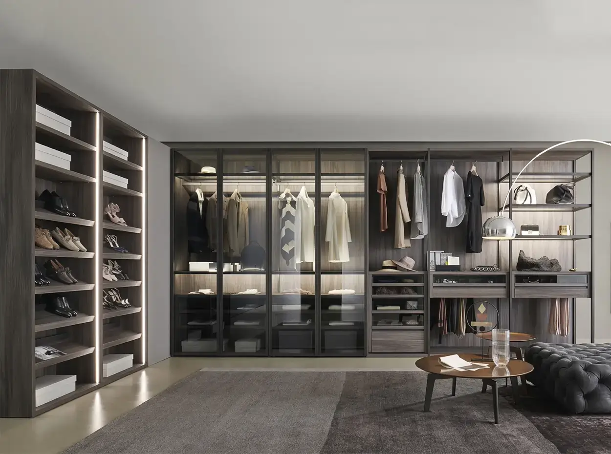 Closets moderno lineal