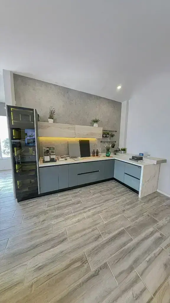 Cocina integral moderna de lujo