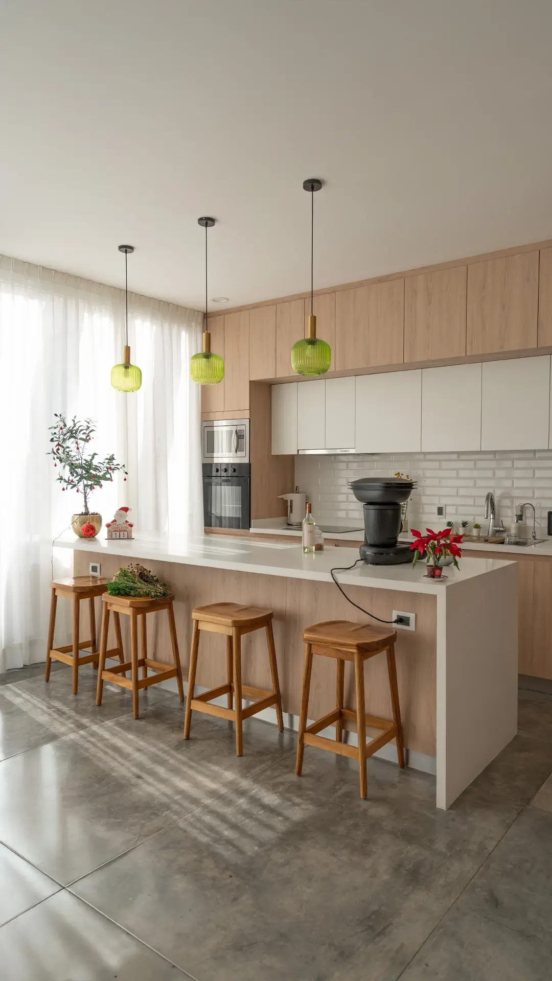 Cocina integral a medida con isla Querétaro Casa Iktan