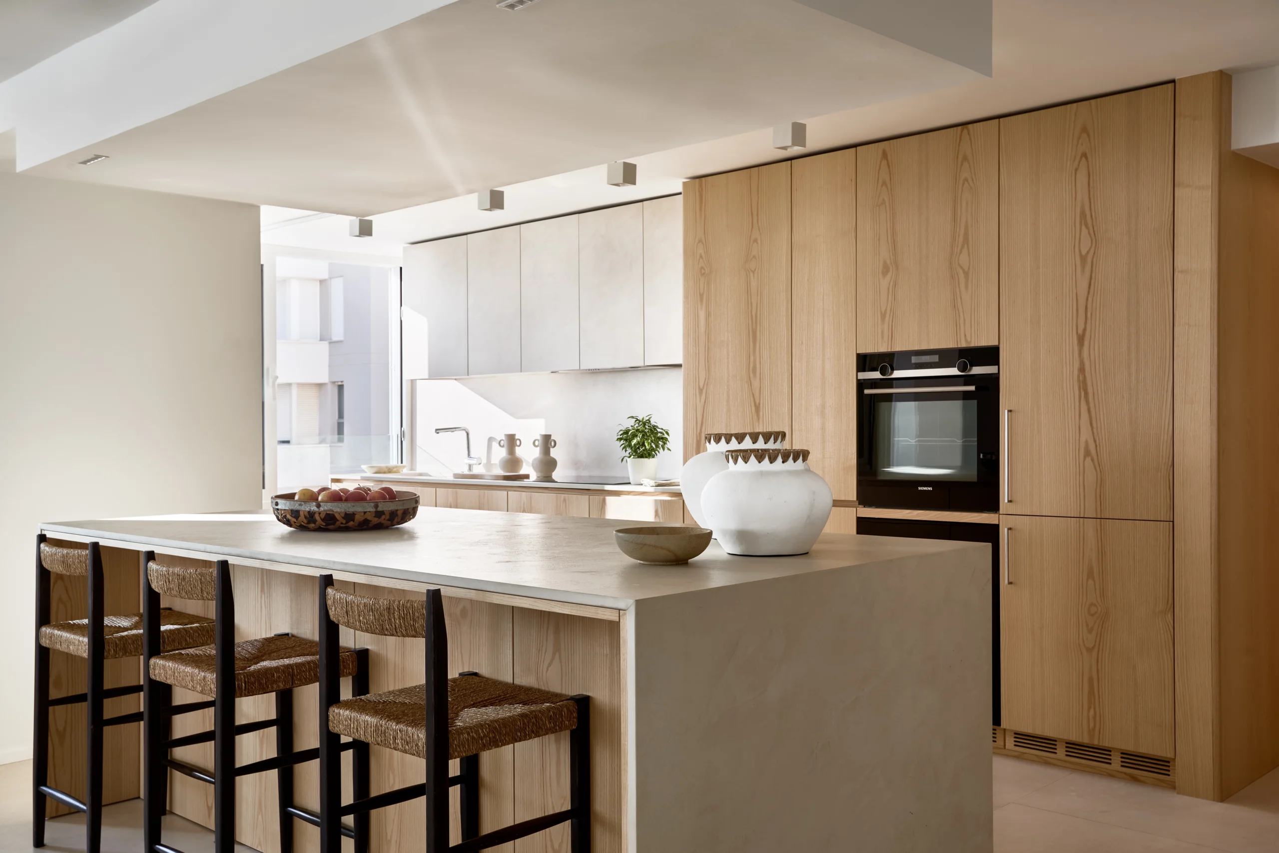 Cubierta de cuarzo Silestone en cocina de Querétaro